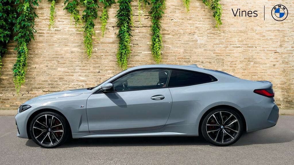 BMW 4 Series Gran Coupe 420I M Sport Coupe Grey #3