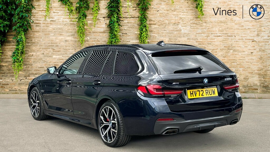 BMW 5 Series 530E Xdrive M Sport Touring HV72RUW #2