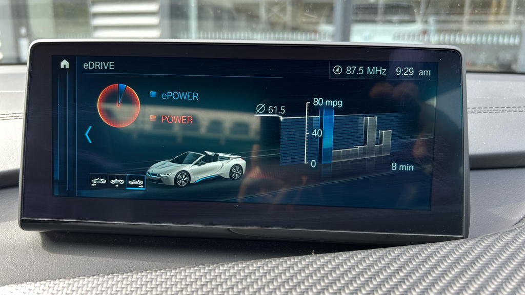 BMW i8 I8 Roadster Grey #30