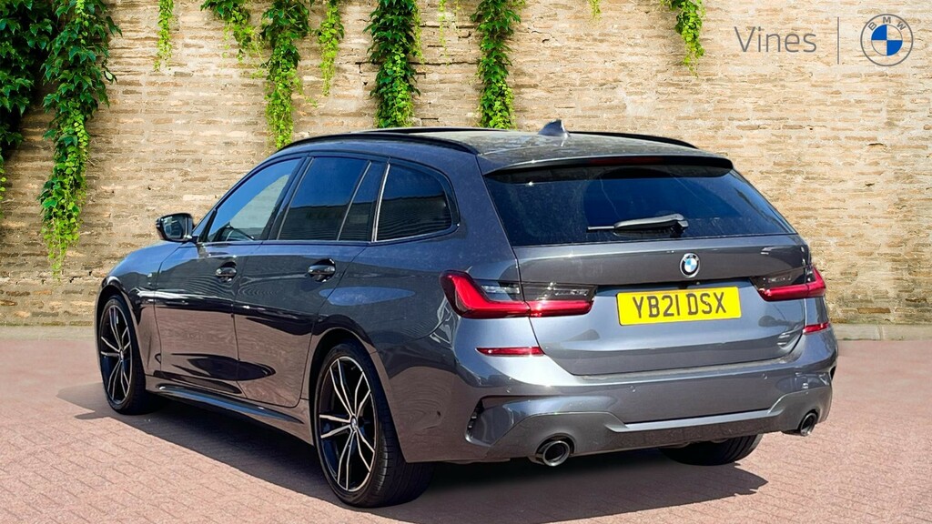 BMW 3 Series 330D M Sport Touring Grey #2