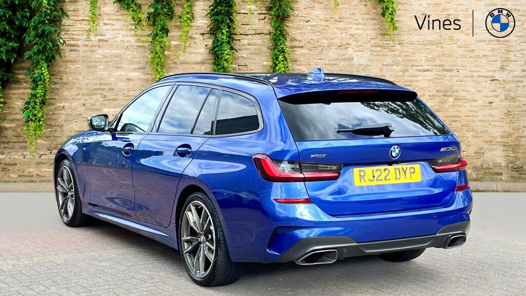 BMW 3 Series M340i Xdrive Touring Blue #2