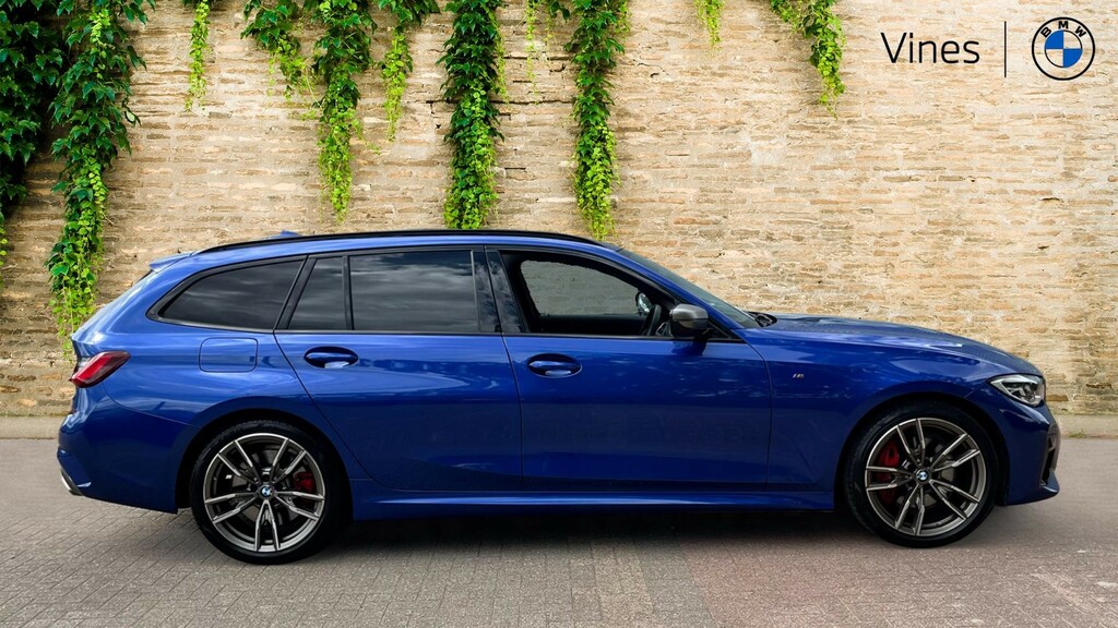 BMW 3 Series M340i Xdrive Touring Blue #3