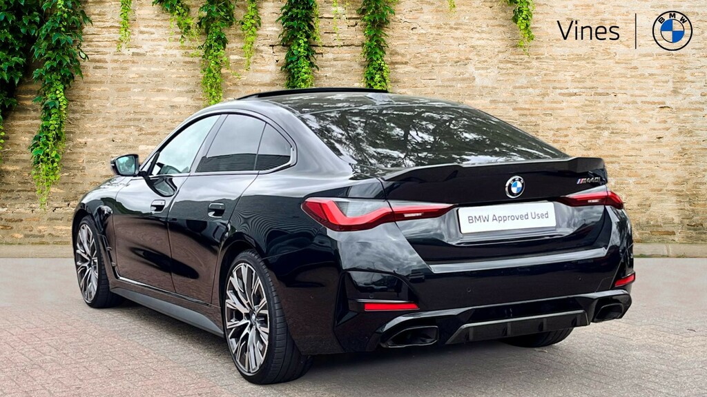 BMW 4 Series Gran Coupe M440i Xdrive Gran Coupe GU23WCM Black #2
