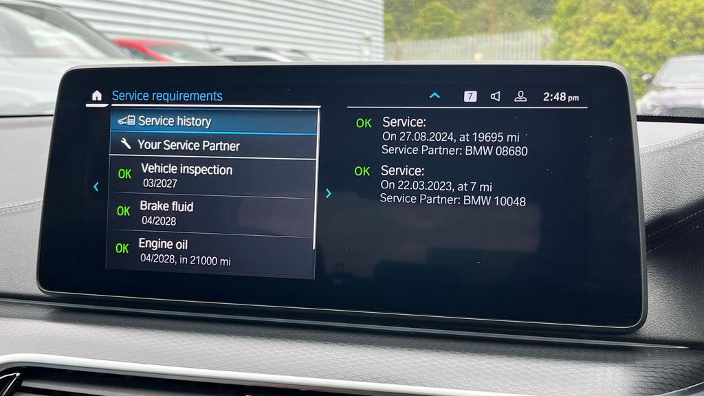 BMW 5 Series 520D Mht M Sport Step Pro Pack Blue #30