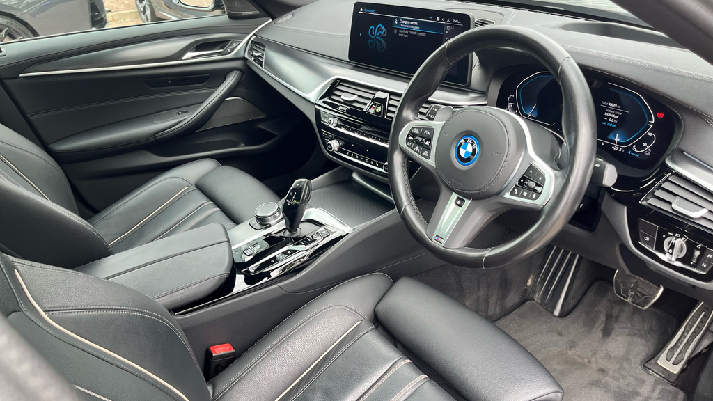 BMW 5 Series 520D Mht M Sport Step Pro Pack Blue #6