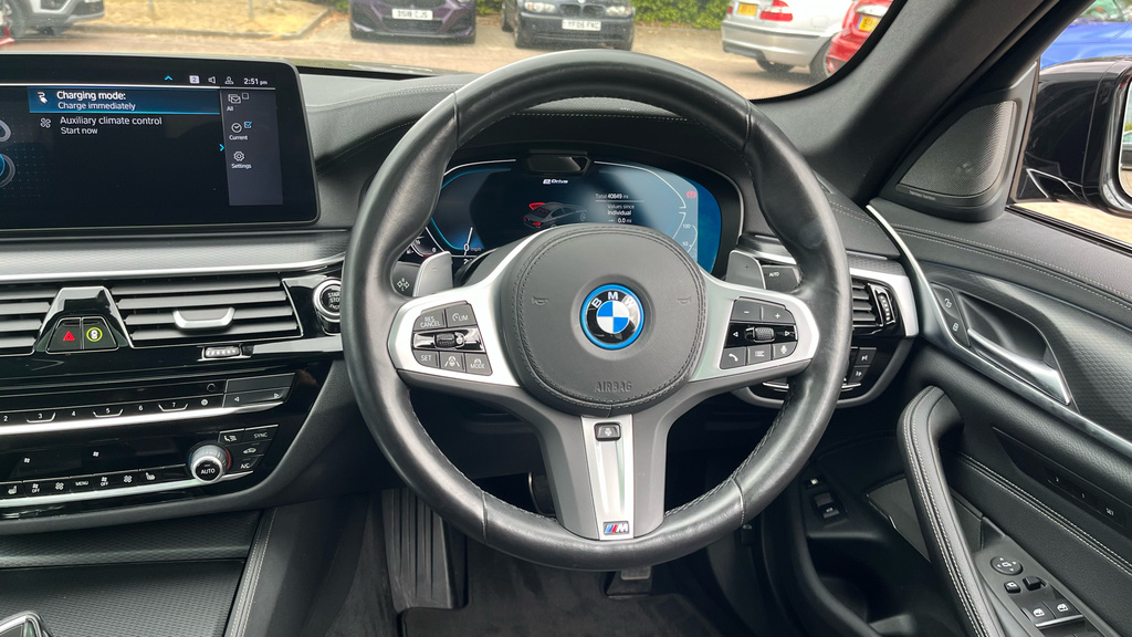 BMW 5 Series 520D Mht M Sport Step Pro Pack Blue #5