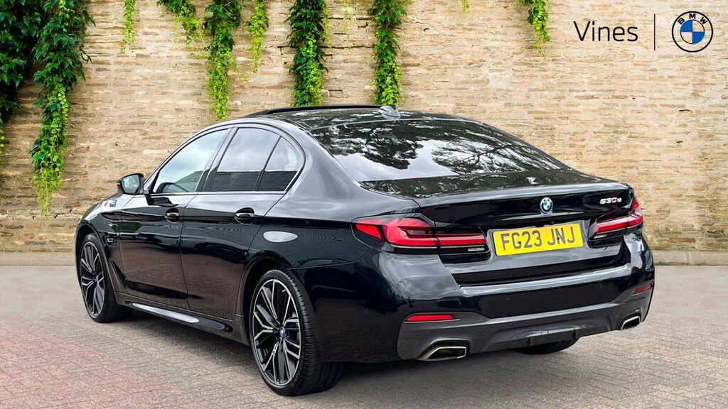 BMW 5 Series 520D Mht M Sport Step Pro Pack Blue #2