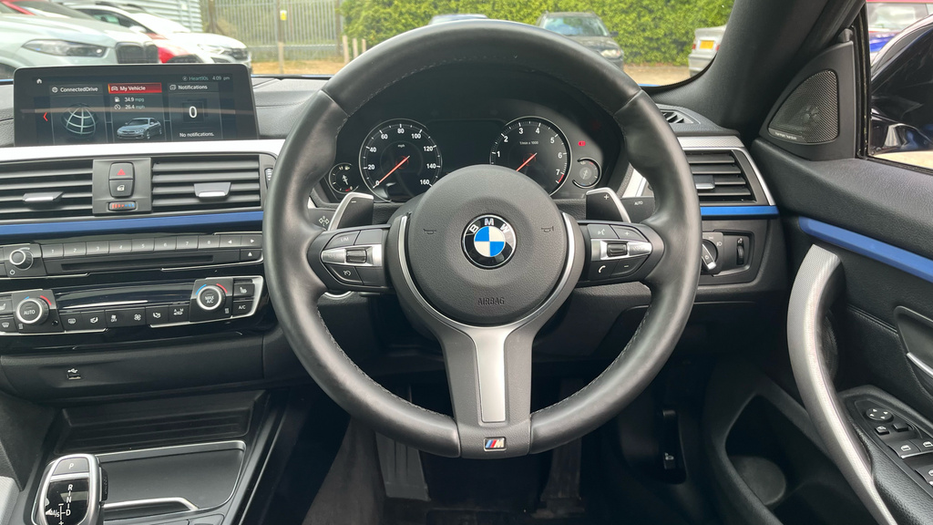 BMW 4 Series Gran Coupe 420I M Sport Gran Coupe Blue #5