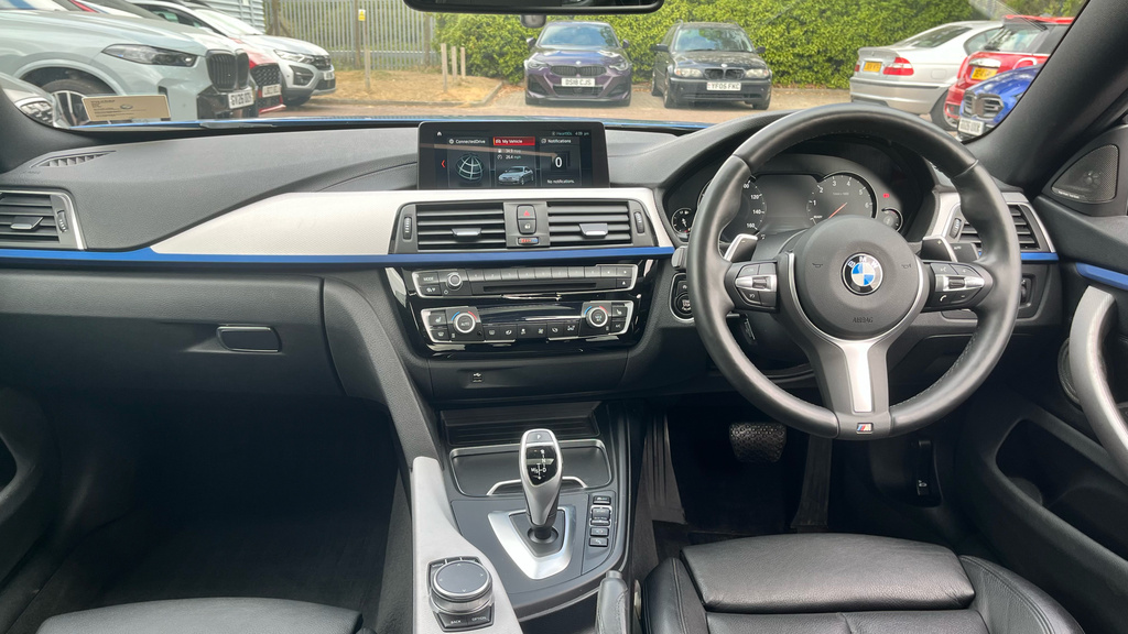 BMW 4 Series Gran Coupe 420I M Sport Gran Coupe Blue #4