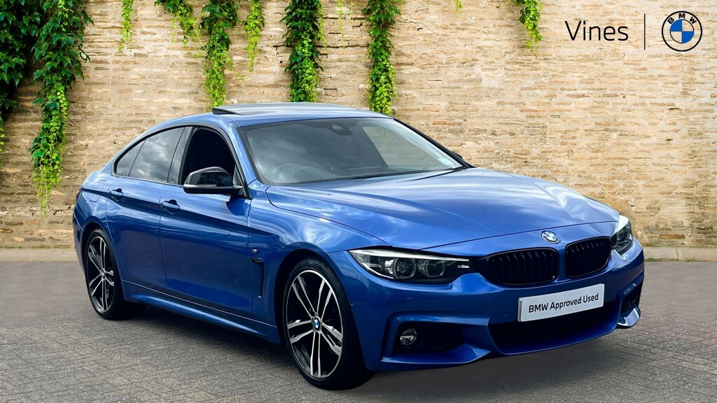 BMW 4 Series Gran Coupe 420I M Sport Gran Coupe Blue