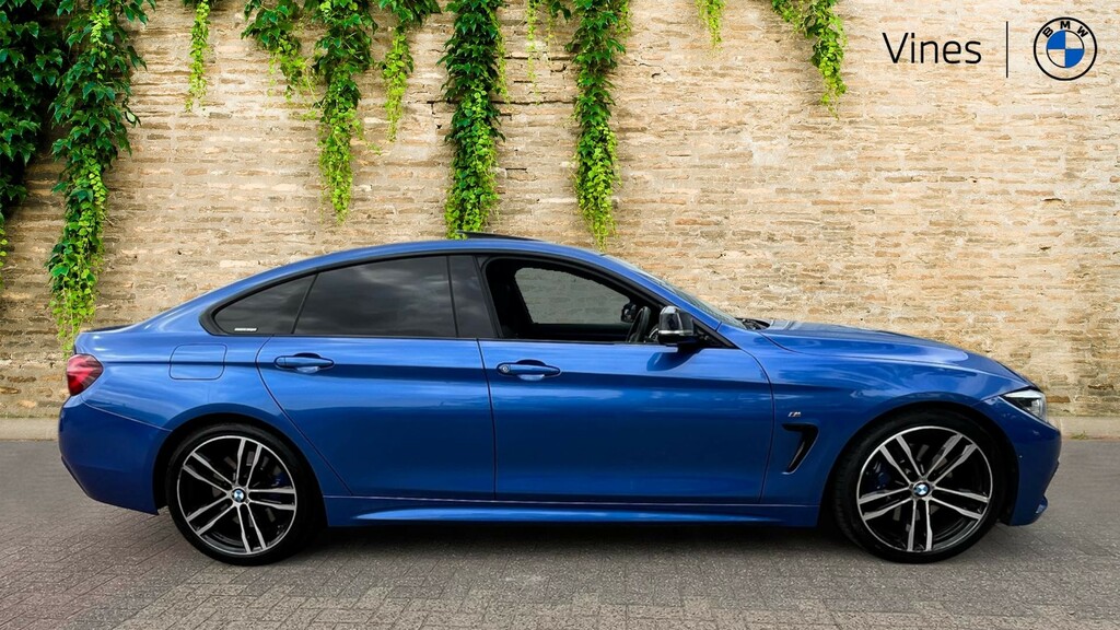 BMW 4 Series Gran Coupe 420I M Sport Gran Coupe Blue #3