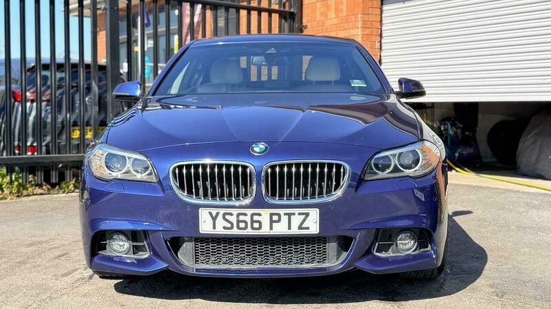BMW 5 Series 3.0 535D M Sport YS66PTZ Blue #6
