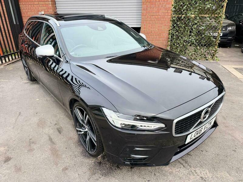 Volvo V90 2.0 D4 R-design Pro LO18VZN Black #3