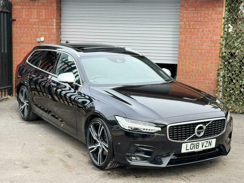 Volvo V90 2.0 D4 R-design Pro LO18VZN Black #4