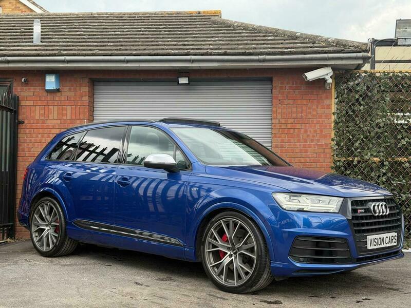 Audi SQ7 4.0 Tdi V8 Tiptronic AF17BVM Blue #5