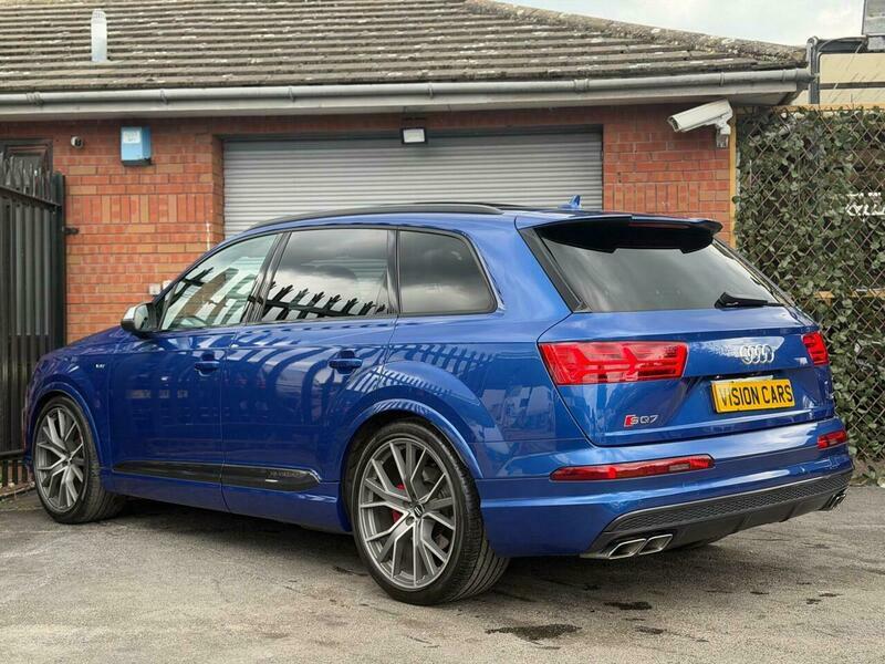 Audi SQ7 4.0 Tdi V8 Tiptronic AF17BVM Blue #4