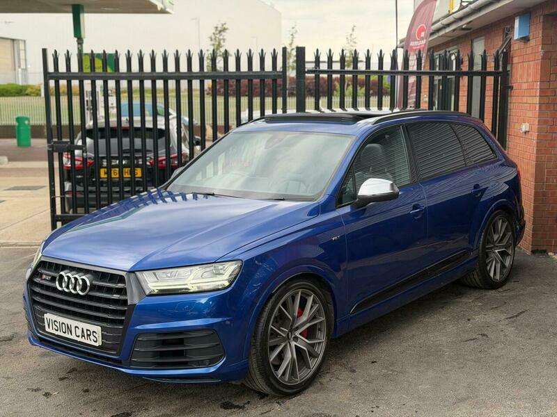 Audi SQ7 4.0 Tdi V8 Tiptronic AF17BVM Blue #3