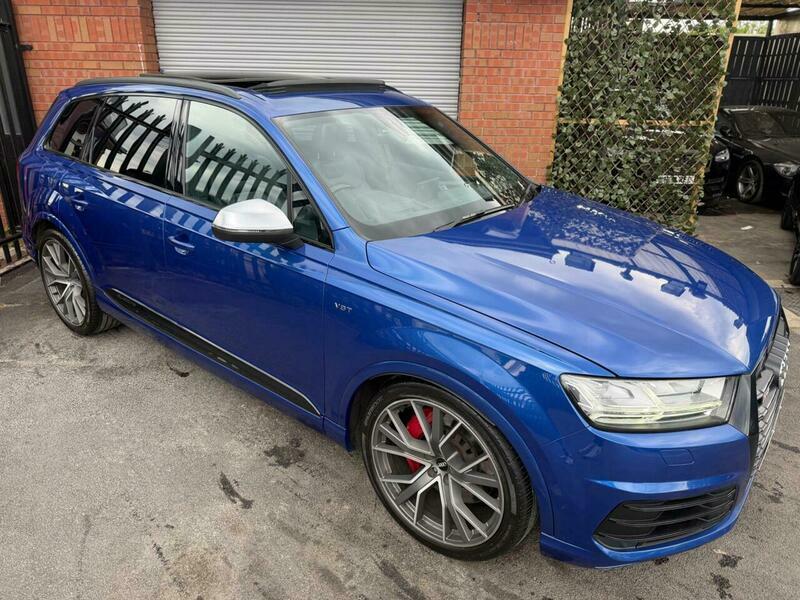 Audi SQ7 4.0 Tdi V8 Tiptronic AF17BVM Blue #6