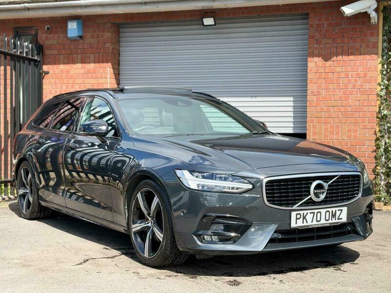 Volvo V90 2.0 D4 R-design Plus PK70OMZ Grey #2