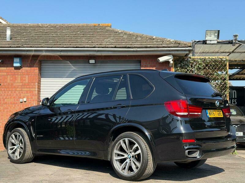 BMW X5 3.0 40D M Sport WR67GBE Black #4