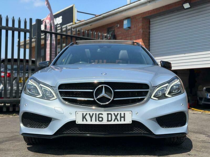 Mercedes-Benz E Class 2.1 E220 Bluetec Amg Silver #2