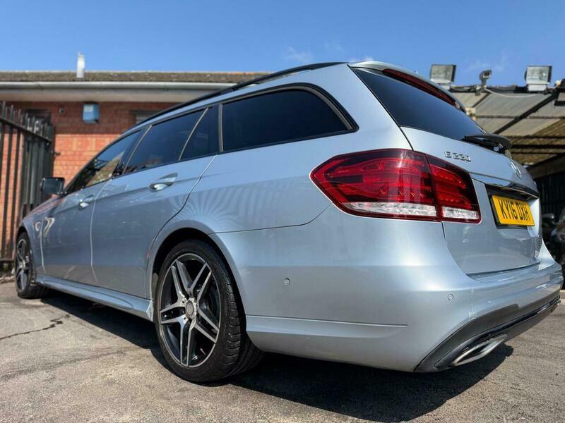 Mercedes-Benz E Class 2.1 E220 Bluetec Amg Silver #4