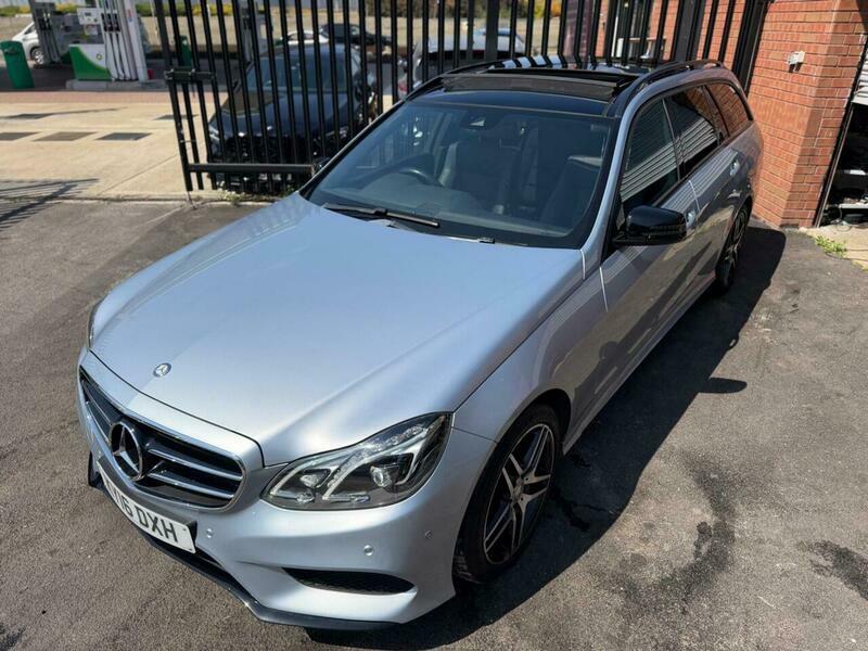 Mercedes-Benz E Class 2.1 E220 Bluetec Amg Silver #3