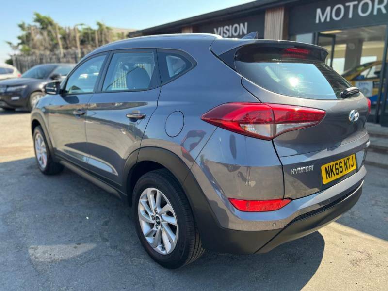 Hyundai Tucson 1.6 Gdi Blue Drive Se Nav 2Wd NK66NTJ Grey #6