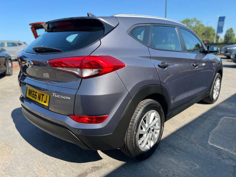 Hyundai Tucson 1.6 Gdi Blue Drive Se Nav 2Wd NK66NTJ Grey #4