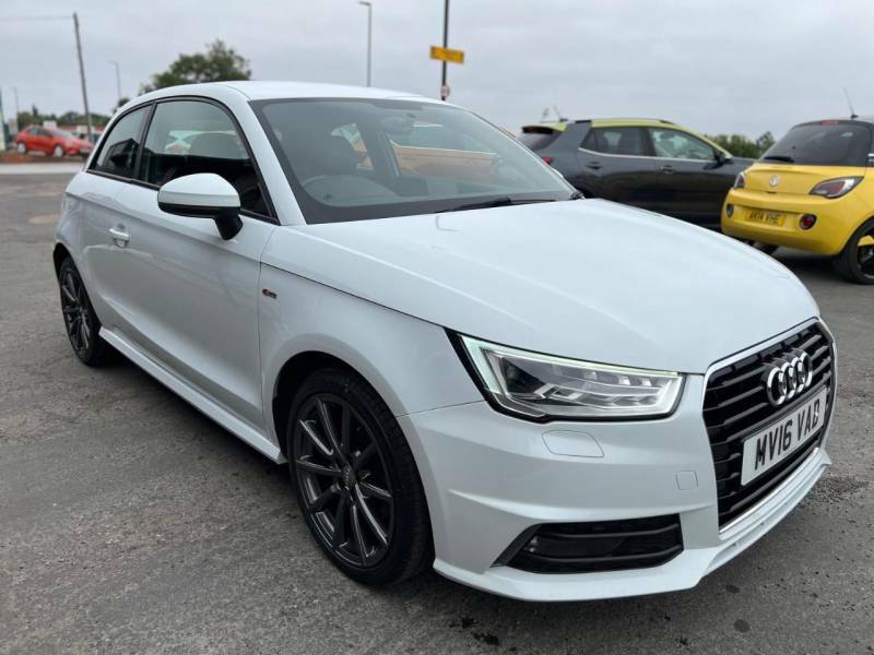 Audi A1 1.6 Tdi S Line White #3