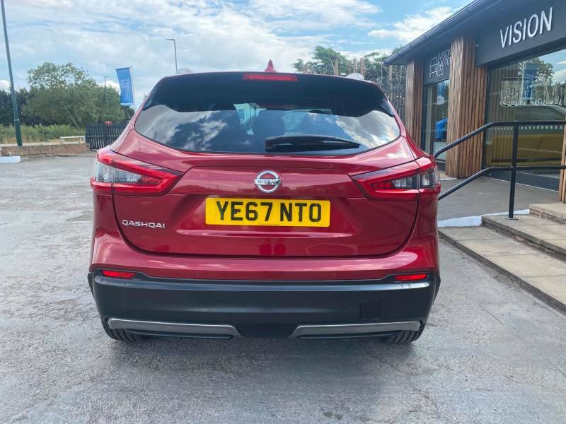 Nissan Qashqai 1.5 Dci N-connecta YE67NTO Red #5