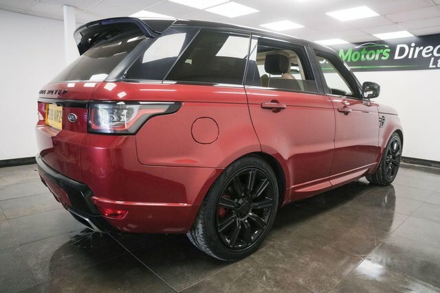 Land Rover Range Rover Sport 3.0 Sd V6 Dynamic 4Wd Euro 6 S PE18ARZ Red #3