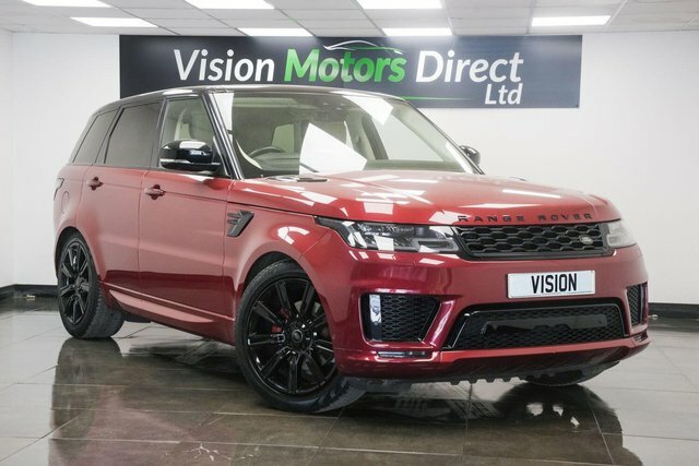 Land Rover Range Rover Sport 3.0 Sd V6 Dynamic 4Wd Euro 6 S PE18ARZ Red