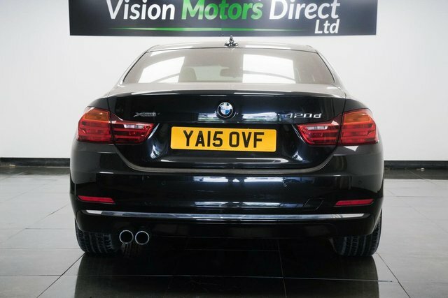 BMW 4 Series 2.0 420D Luxury Xdrive Euro 6 S S YA15OVF Black #2