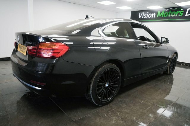 BMW 4 Series 2.0 420D Luxury Xdrive Euro 6 S S YA15OVF Black #3