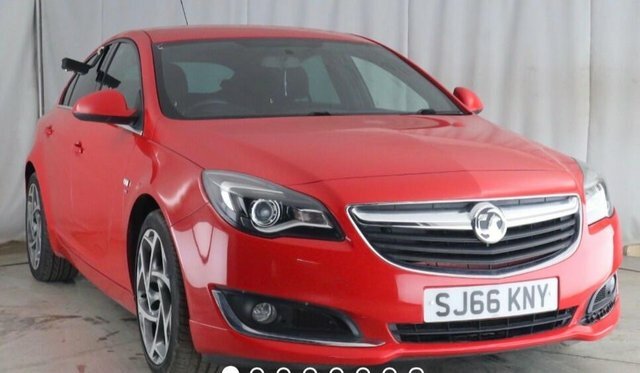 Vauxhall Insignia 1.6 Cdti Sri VX Line Euro 6 S S Red