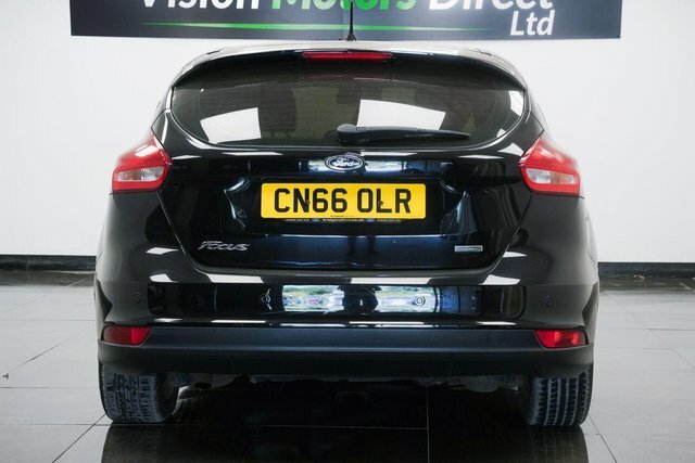 Ford Focus 1.0T Ecoboost Zetec Euro 6 S S CN66OLR Black #2