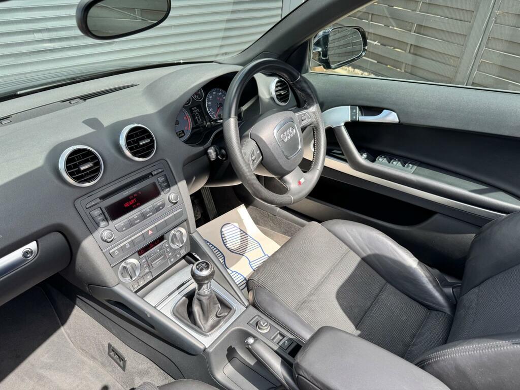 Audi A3 Cabriolet Tfsi S Line Convertible Silver #37
