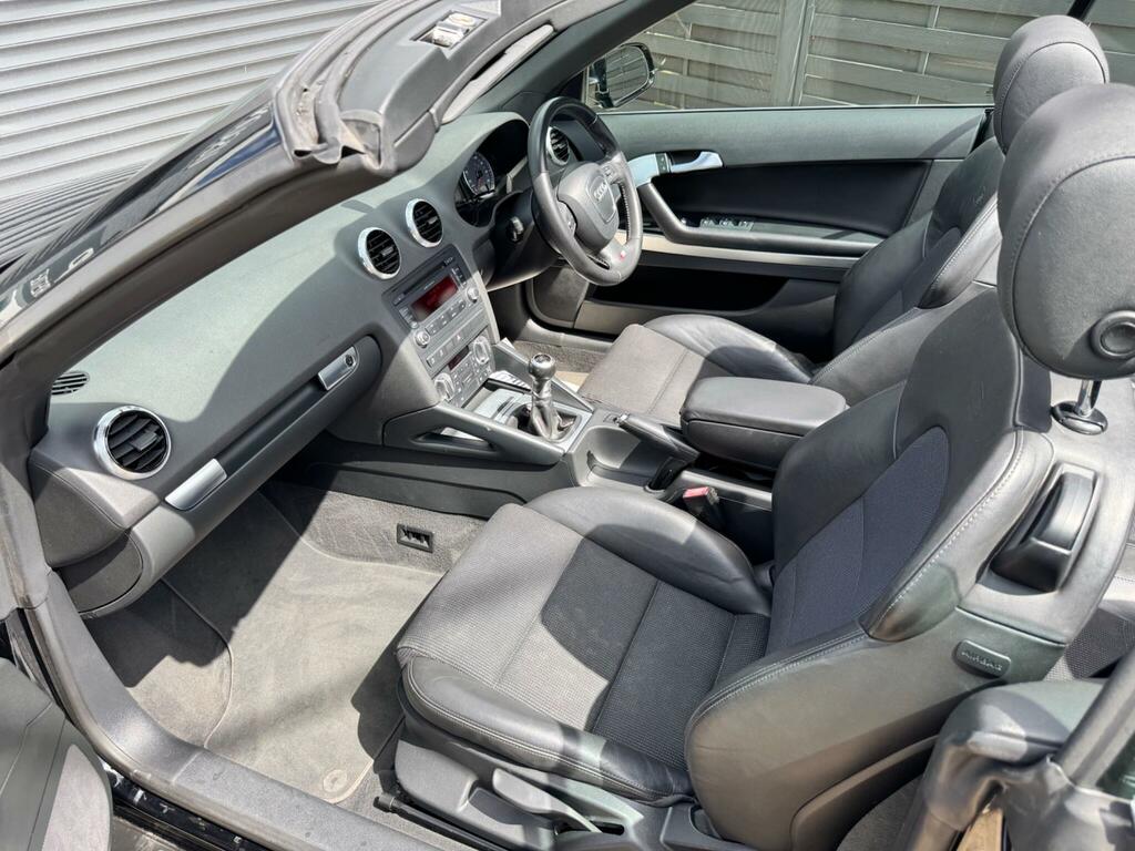 Audi A3 Cabriolet Tfsi S Line Convertible Silver #35