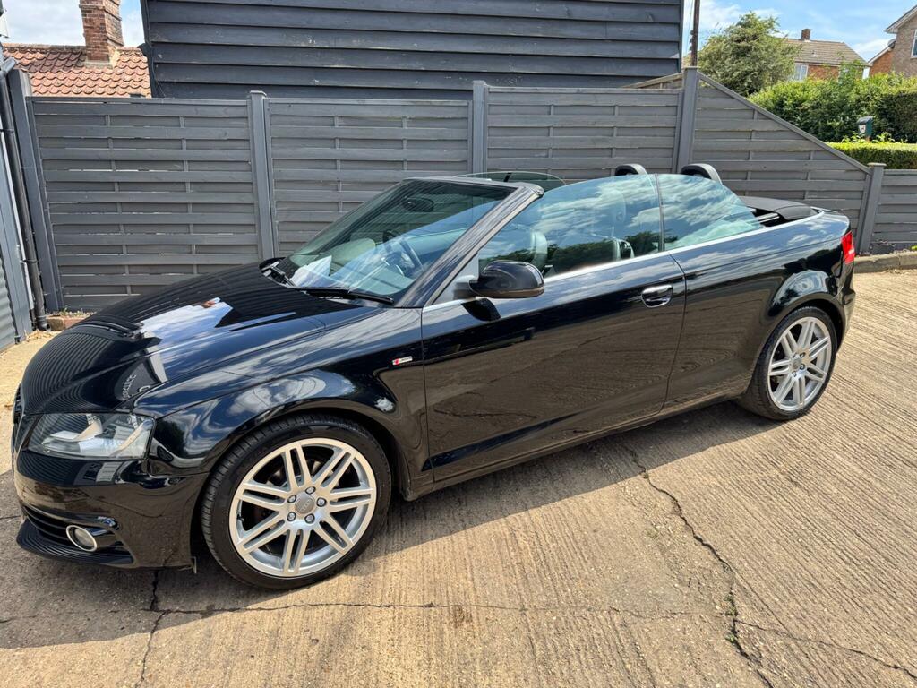 Audi A3 Cabriolet Tfsi S Line Convertible Silver #12