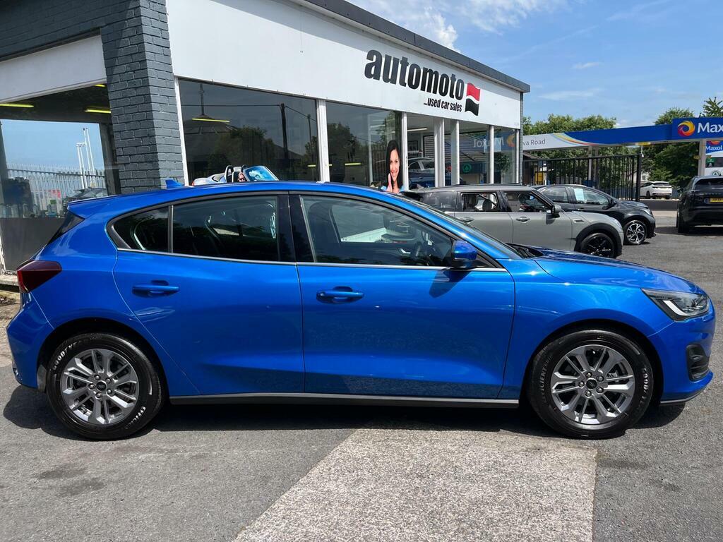 Ford Focus 1.0T Ecoboost Mhev Titanium Dct Euro 6 S S AMZ620I Blue #2