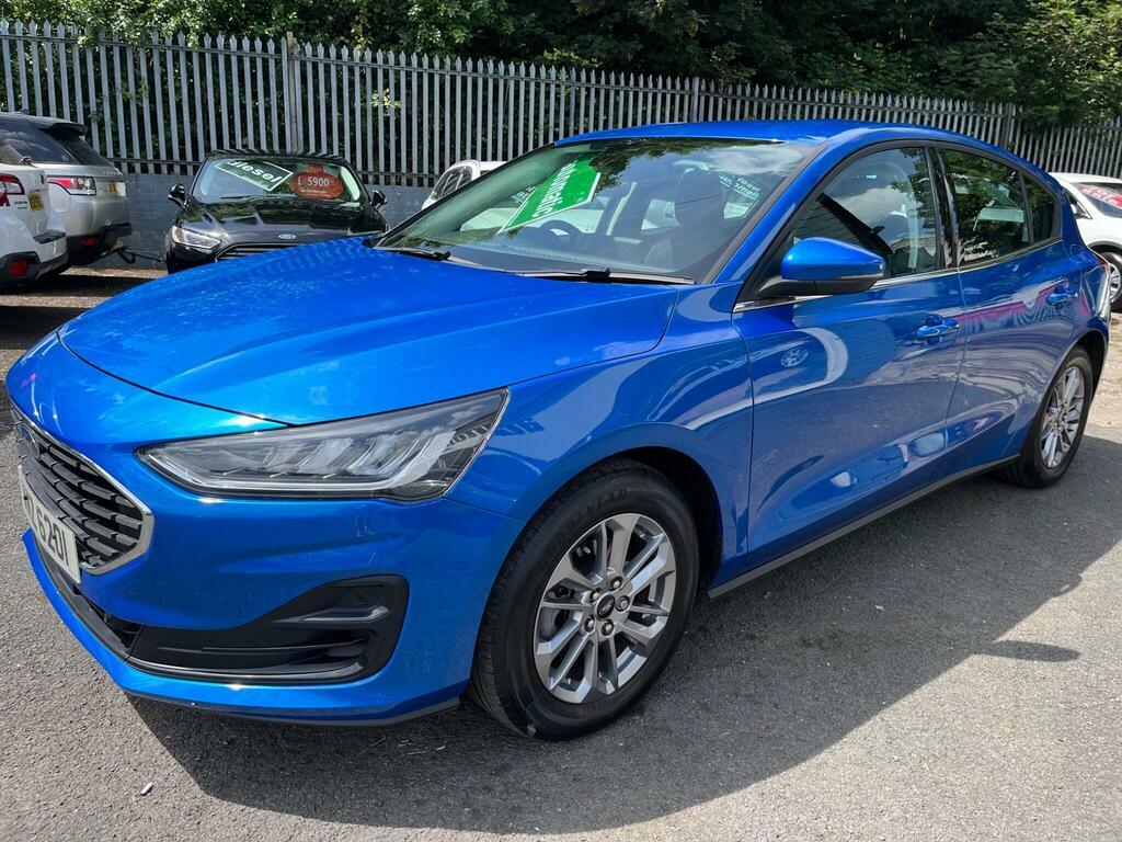 Ford Focus 1.0T Ecoboost Mhev Titanium Dct Euro 6 S S AMZ620I Blue #6
