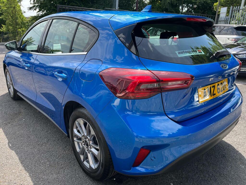 Ford Focus 1.0T Ecoboost Mhev Titanium Dct Euro 6 S S AMZ620I Blue #5