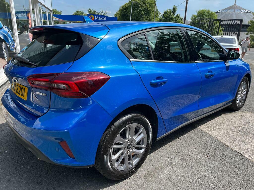 Ford Focus 1.0T Ecoboost Mhev Titanium Dct Euro 6 S S AMZ620I Blue #3