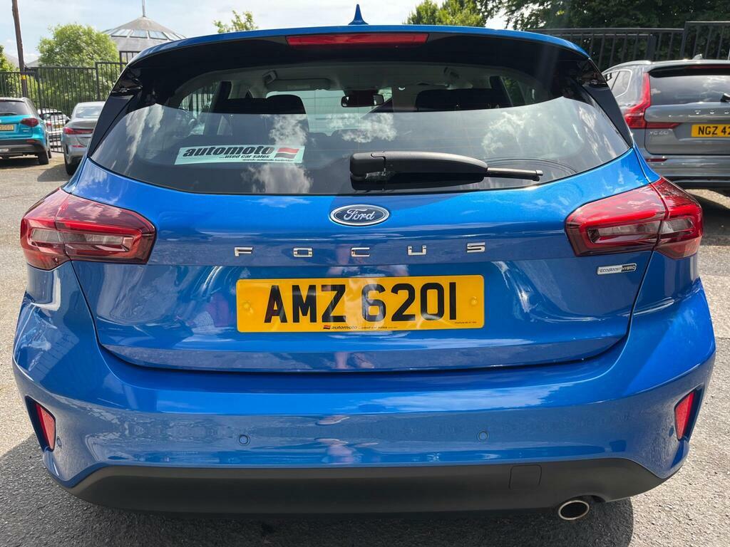 Ford Focus 1.0T Ecoboost Mhev Titanium Dct Euro 6 S S AMZ620I Blue #4