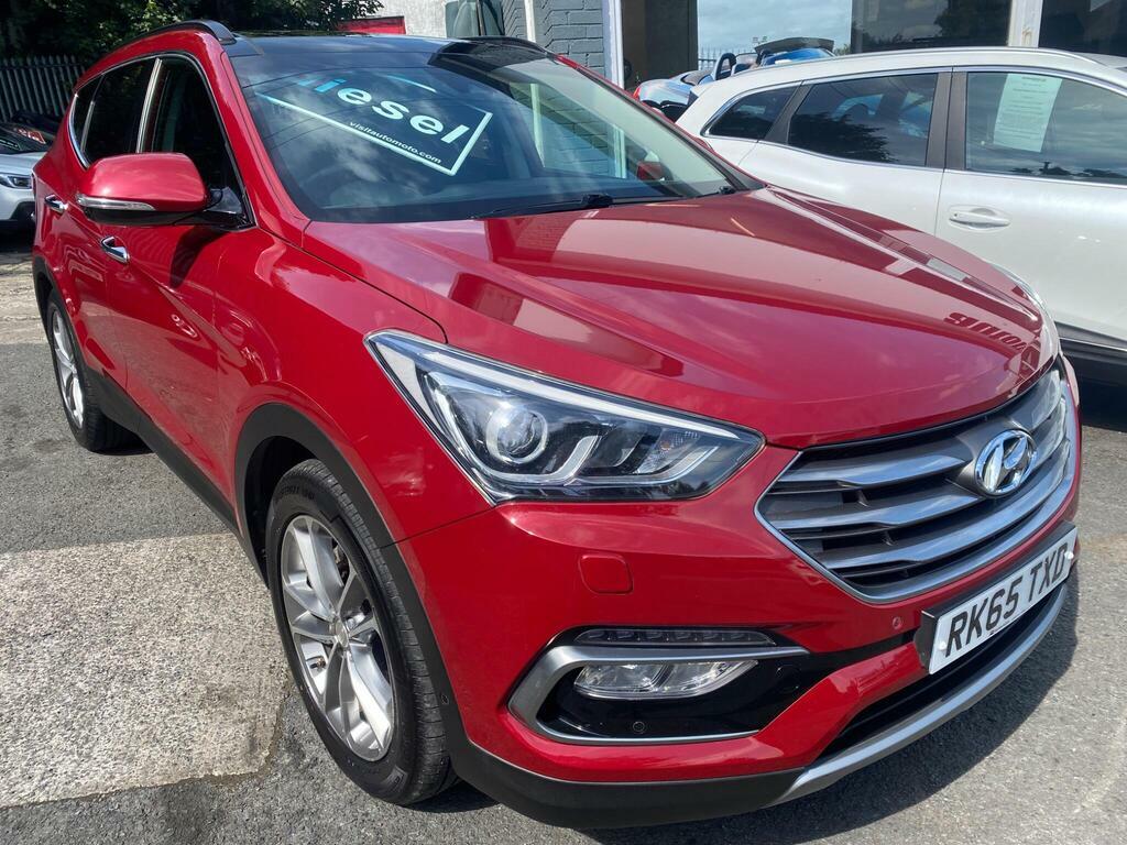 Hyundai Santa Fe 2.2 Crdi Blue Drive Premium Se 4Wd Euro 6 S S Red