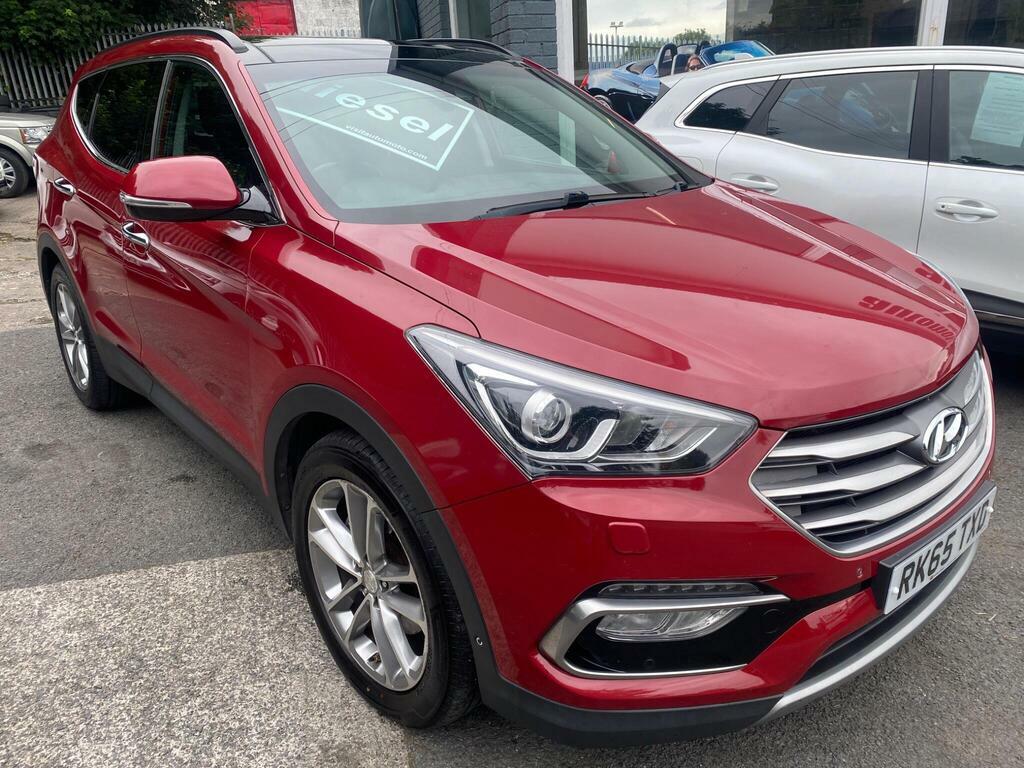 Hyundai Santa Fe 2.2 Crdi Blue Drive Premium Se 4Wd Euro 6 S S Red