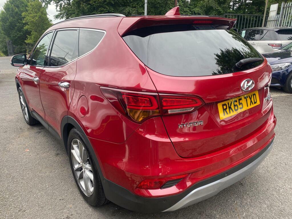 Hyundai Santa Fe 2.2 Crdi Blue Drive Premium Se 4Wd Euro 6 S S Red #5
