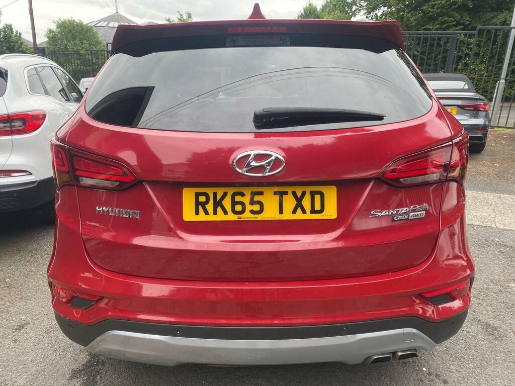 Hyundai Santa Fe 2.2 Crdi Blue Drive Premium Se 4Wd Euro 6 S S Red #4