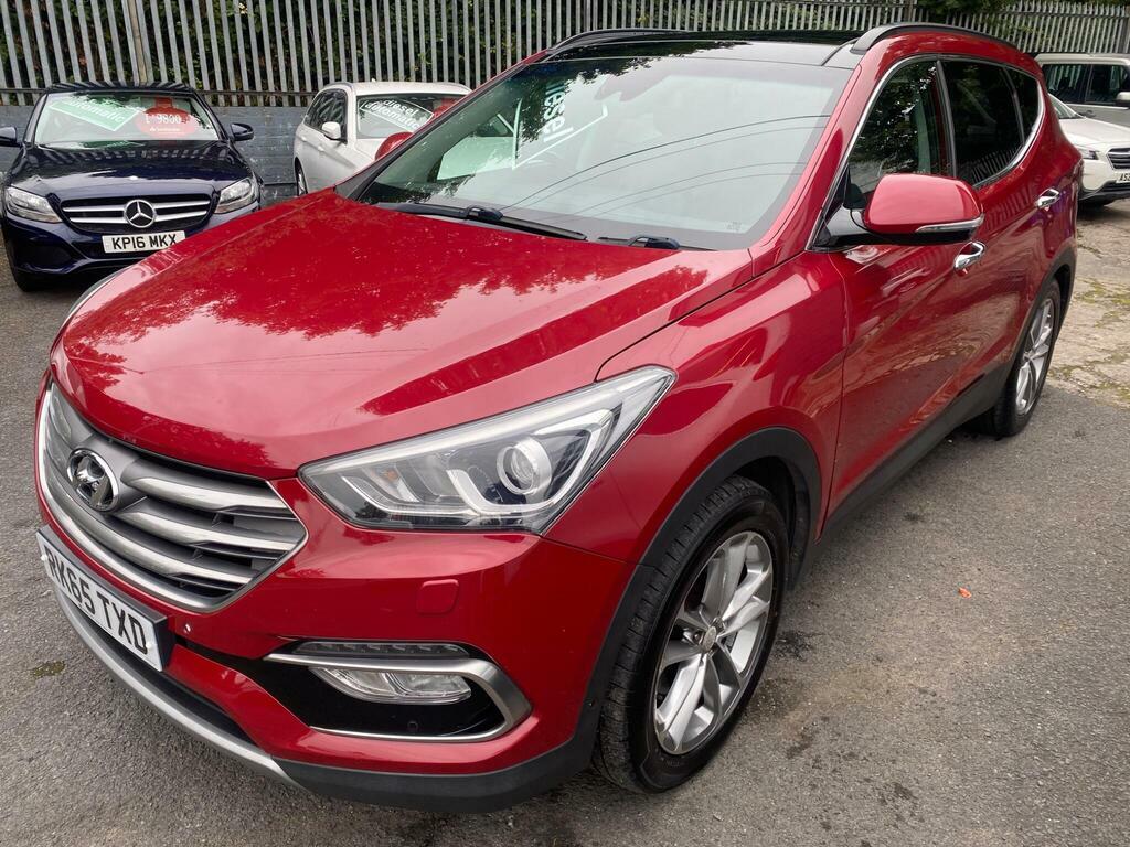 Hyundai Santa Fe 2.2 Crdi Blue Drive Premium Se 4Wd Euro 6 S S Red #6